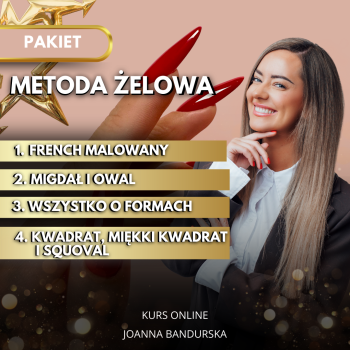 Metoda żelowa - pakiet 4 kursów online